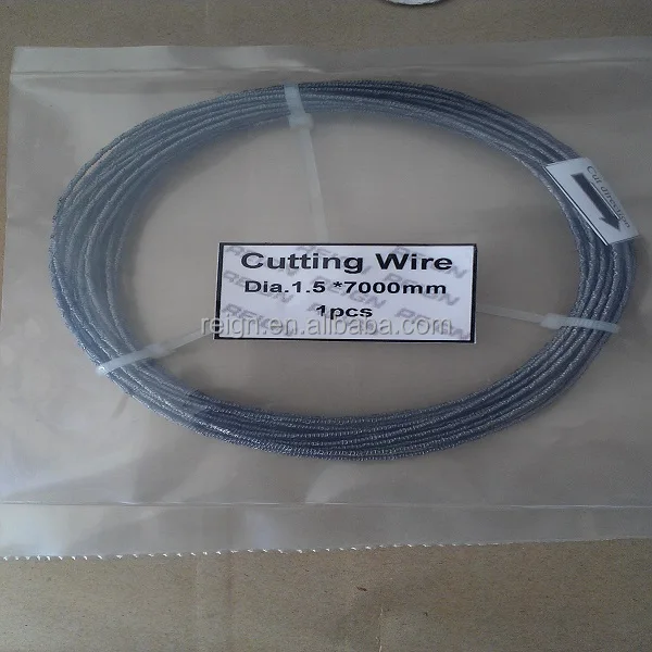 Chinese supplier sharp durable abrasive wire saw for sponge PU foam cutting machine parts