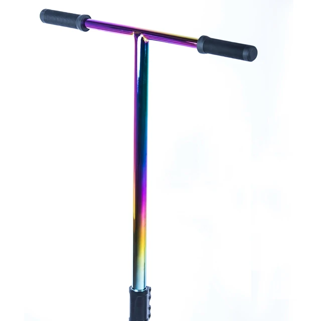 
pro stunt scooter bar Rainbow Neo chrome pro scooter T bar 