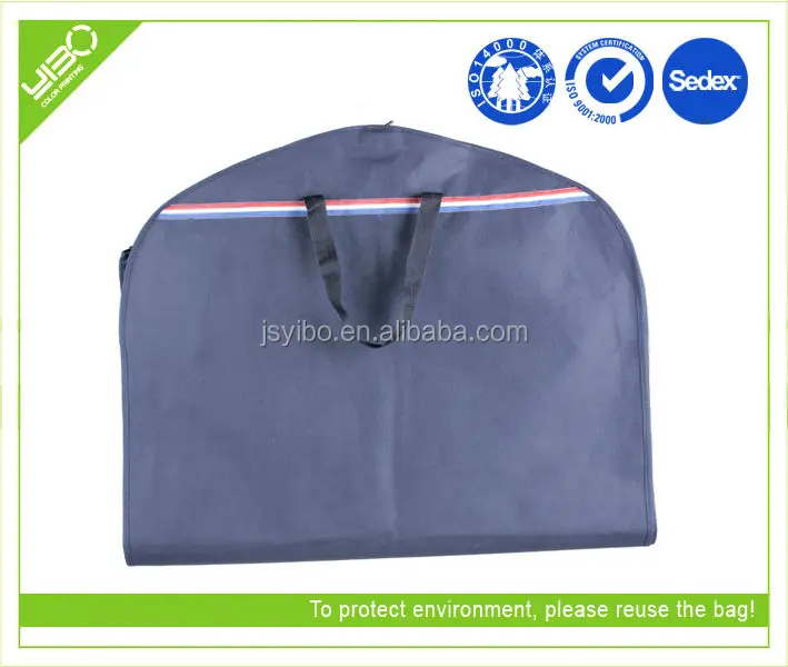 New design customized suit cover  cheap garment bag suit cover eco friendly garment bag