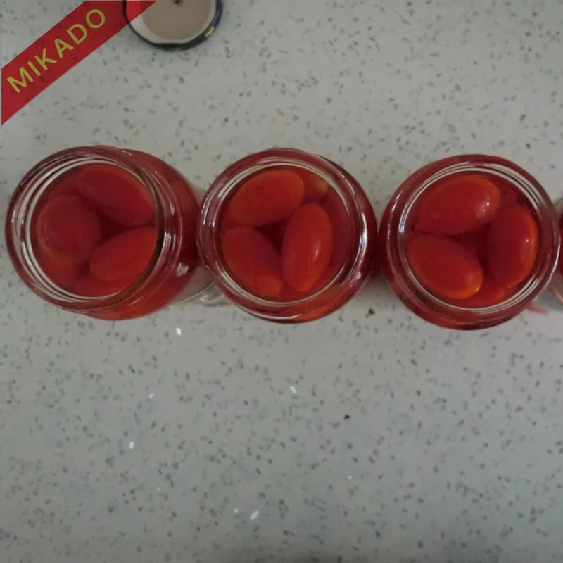 Chinese new crop bulk canned tomato marinated