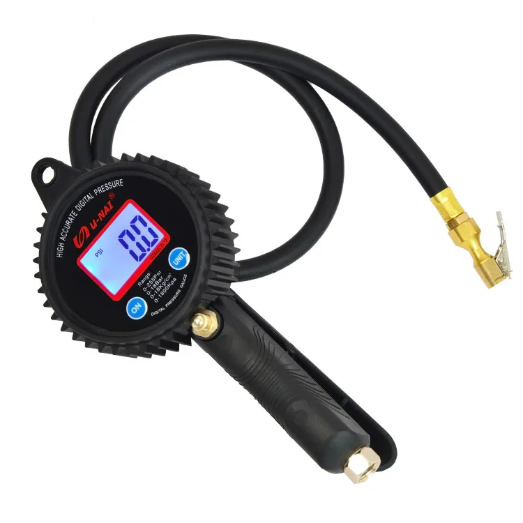 0.1 resolution car tyre pump 255 psi tire air inflator pump for checking inflating deflating car bus truck motorbike bicycle