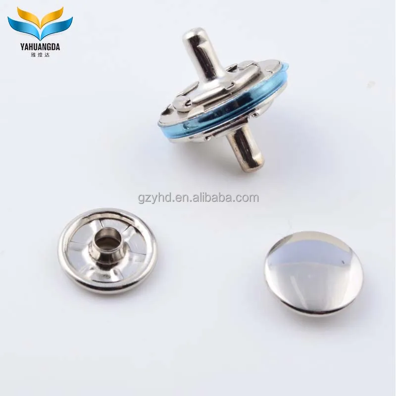 factory wholesale 18mm rivet hat magnetic snap button for handbag cap button
