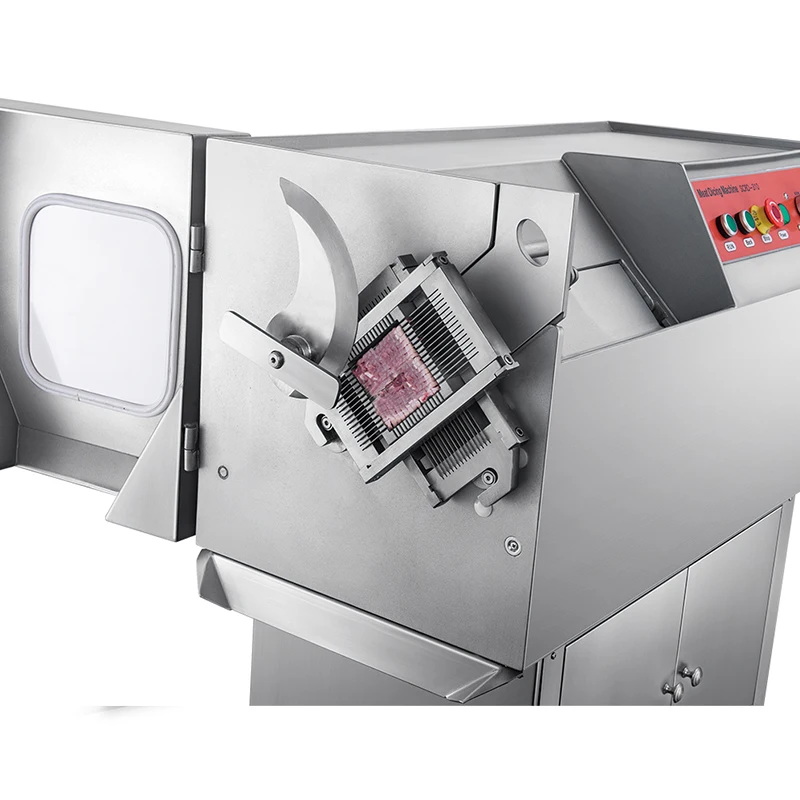
New Designed commercial electric automatic cutting dicing machine cube fresh meat cutter 