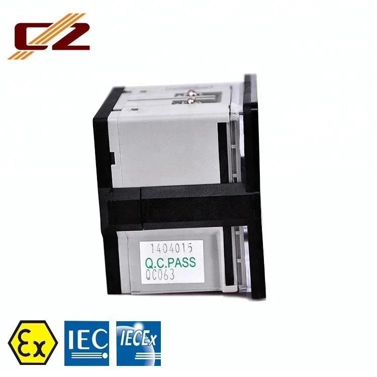 Hazardous Area Zone 1 And Zone 2 Explosion Proof Analog Dc Ammeter 0-50/250A