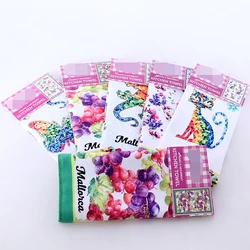 Wholesale High End Microfiber  Cleaning Towel Washing Kitchen Towel  Microfiber Fabric Plain Printed Napkin