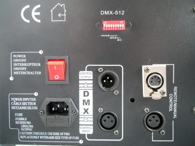 Stage effects equipment Wireless remote control DMX512 1500W Terra Fog Machine Ground/Low Fog Machine