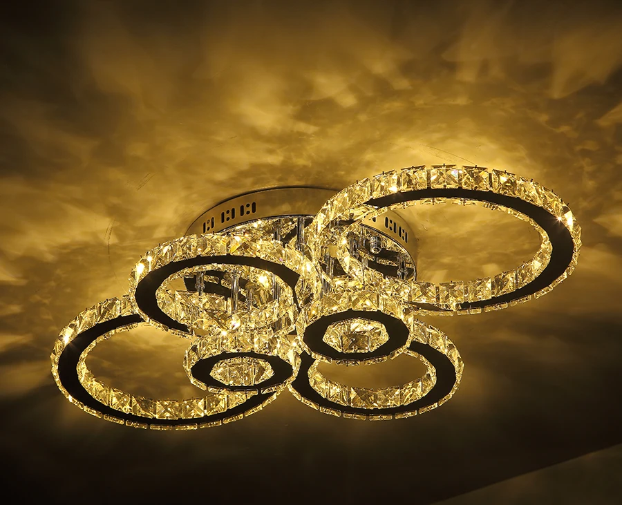 Best selling quality Zhongshan Factory supplier crystal home led ceiling light with CE ROHS led ceiling panel light led light ce