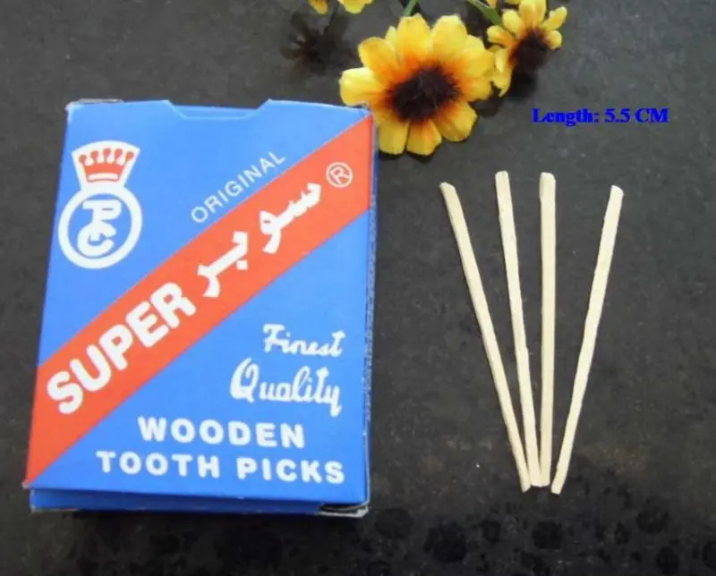 diamond flat wooden toothpicks