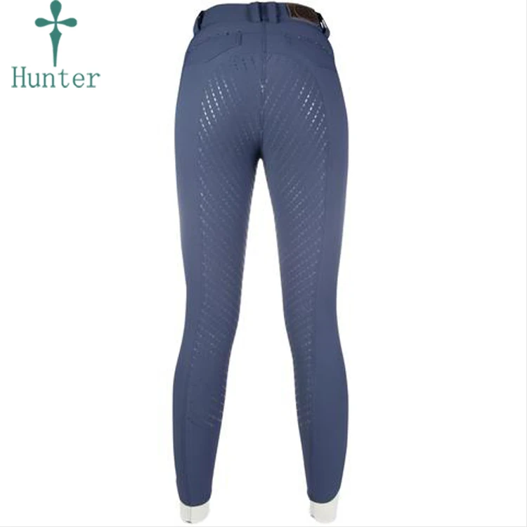 China Manufacturer Sexy Horse Riding Pants Silicone Women Breeches Comfortable Riding Tights