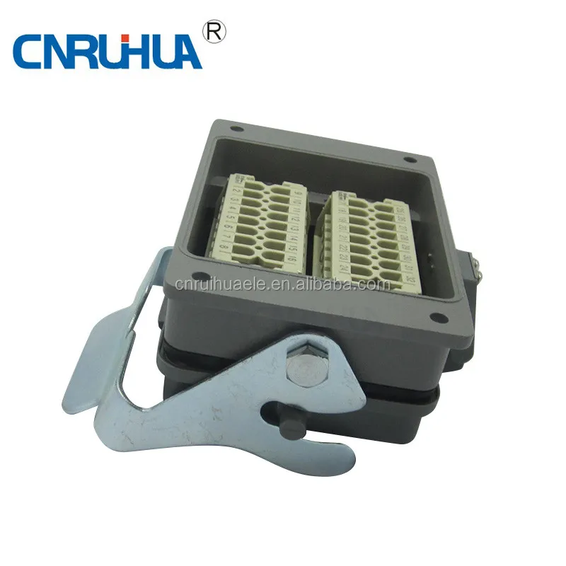 500v 32 PINS male and female electrical  heavy duty connectors