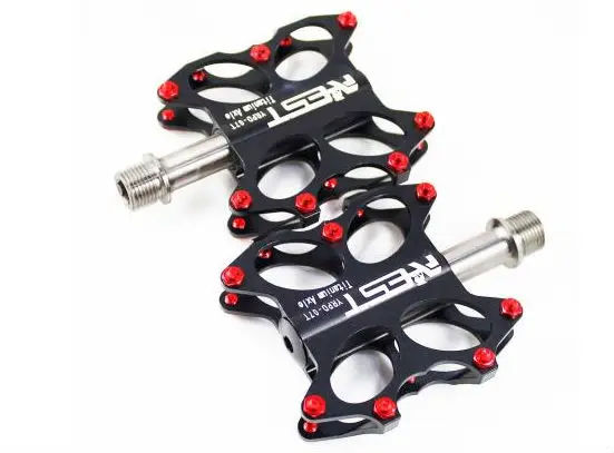 педаль велосипеда /горный ведосипед педаль/титана ось шпинделя педаль