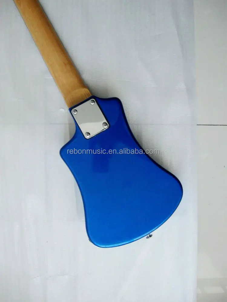 Weifang Rebon 6 String travel mini electric guitar with small body
