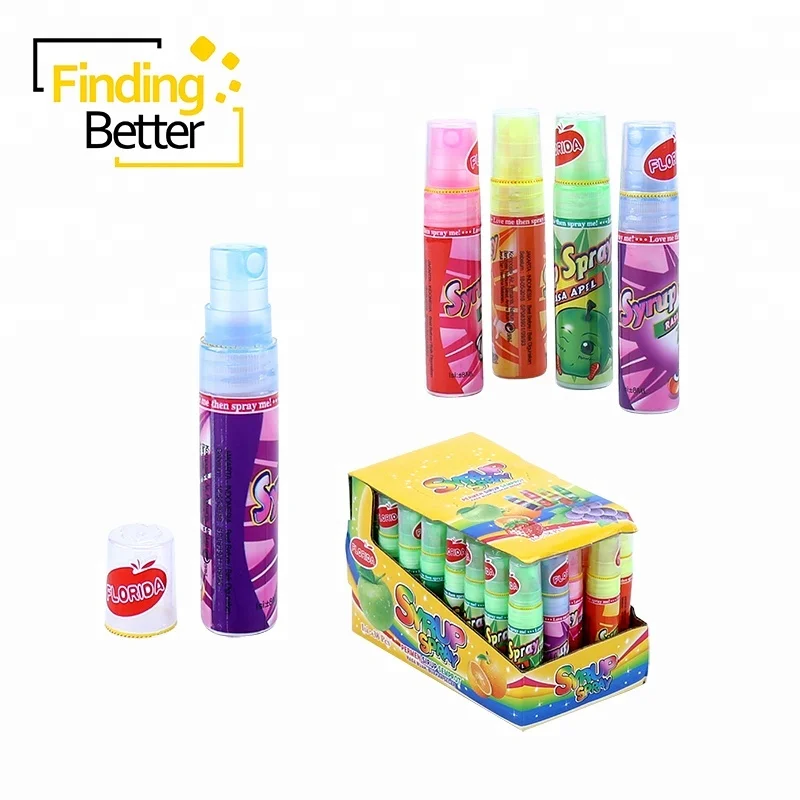 
Kosher Mixed Fruit Sweet Sour Liquid Candy Mini Bottle Super Spray Liquid Candy 