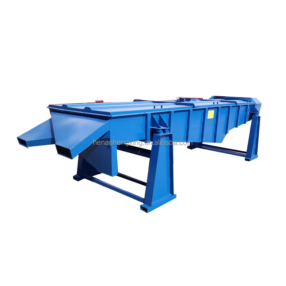 Stainless Steel Mesh Linear Vibrating Screen For Silica Sand