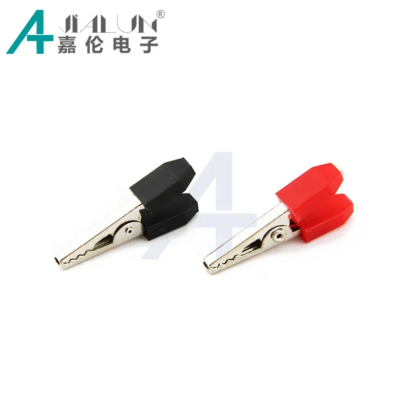 JIALUN free samples small alligator clip iron alligator clamps sizes for LED light fast shipping