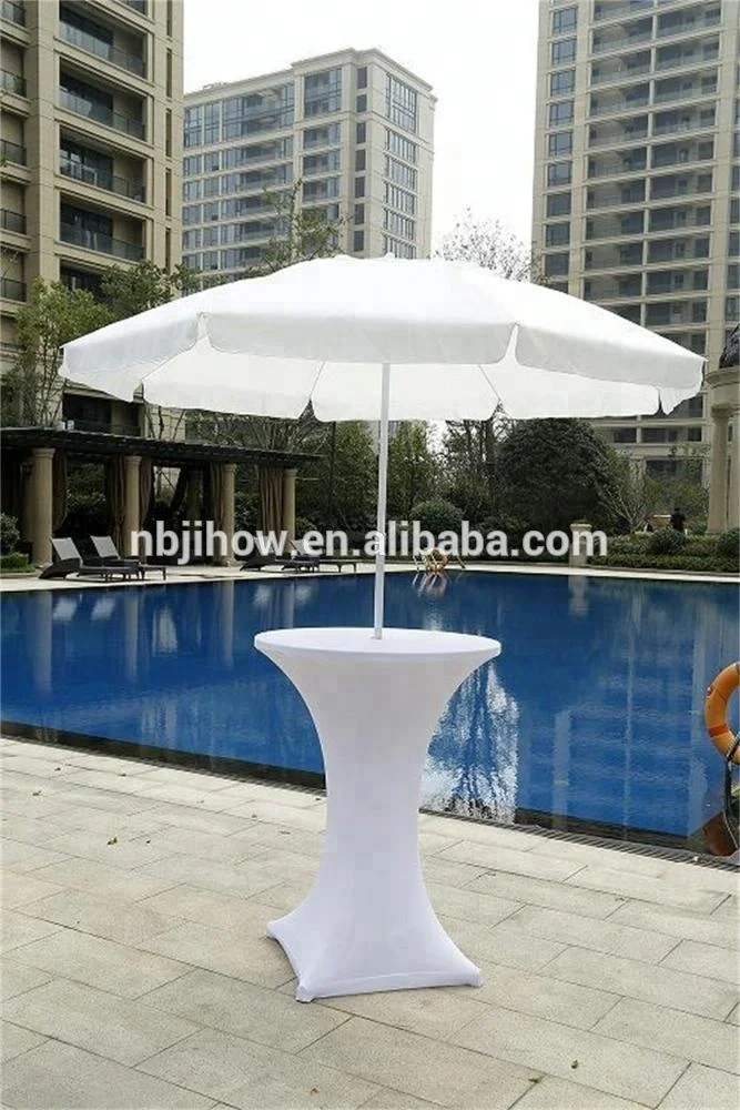 outdoor event promotion plastic folding cocktail bar bistro dining table