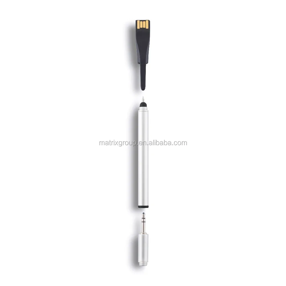 Point|03 tech pen-stylus, USB 4GB & laser pointer app|creative pen|USB pen and stylus|stationery gift |XD Design