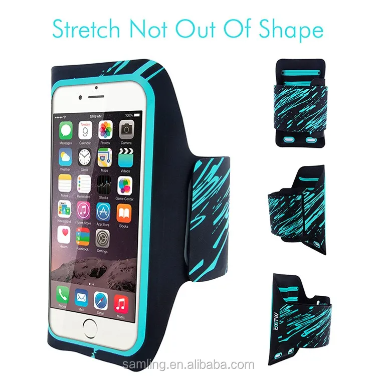 New Hot Sale Customized Ultra Thin Light Weight Running Sports Phone Armband for HTC One