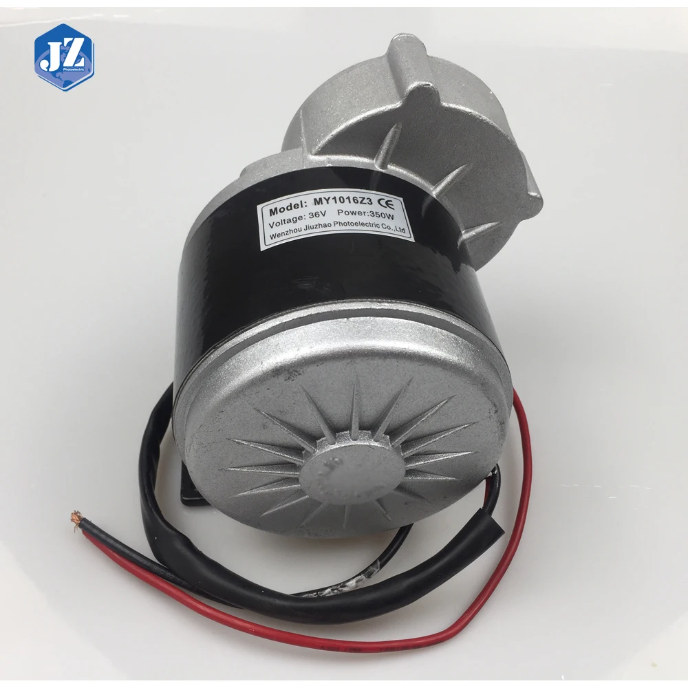 JIUZHAO Factory Wholesale MY1016Z3 350W 36V 24V DC Drive Motor for Electric Bicycle