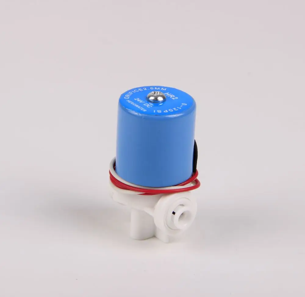 DC24V Water Filters parts Direct-acting solenoid valve with push fitting