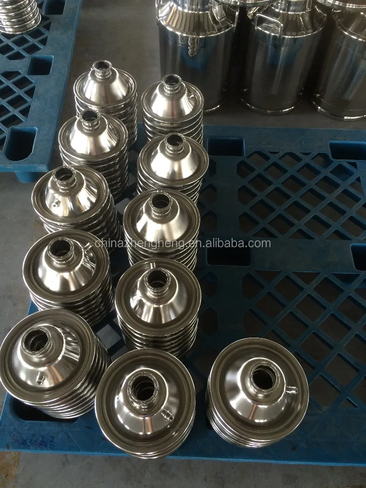 Stainless steel milk can