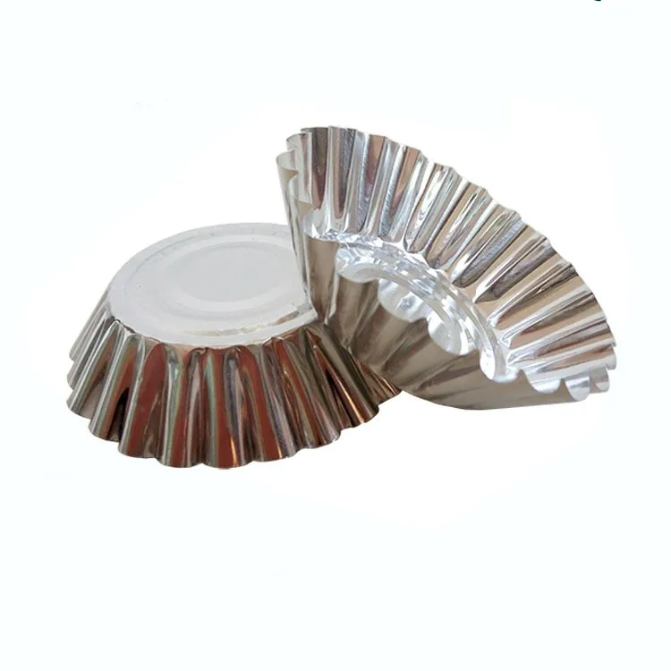 wholesale 50ml  mini aluminum foil  muffin cake baking cups  egg tart baking cups