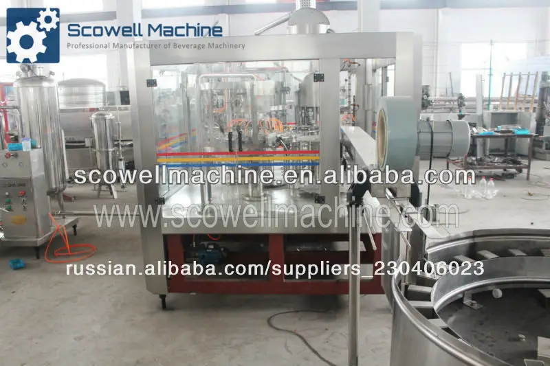 pet bottle drinking mineral water full filling production line