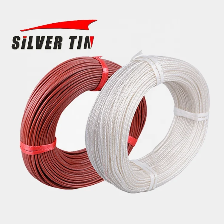 Far infrared underfloor heating cable PTFE insulated heat resistance carbon fiber electric wire