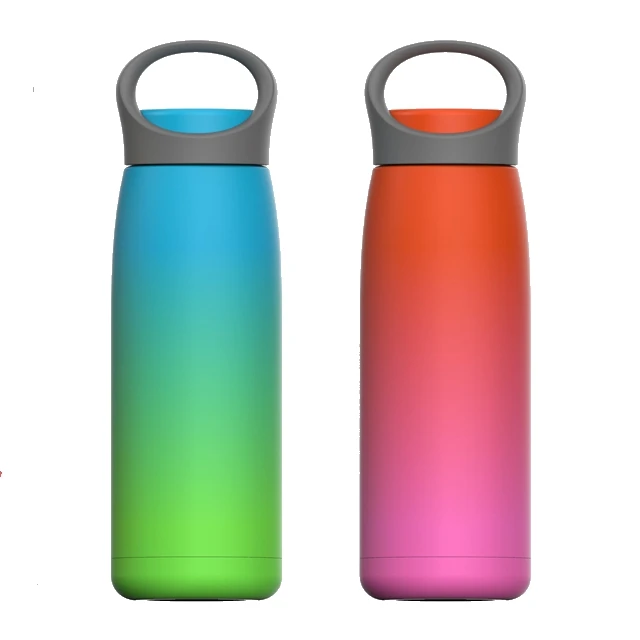 Оптовая продажа многоцветный термос вакуумные фляжки большая дорожная фляжка из нержавеющей стали для кофе