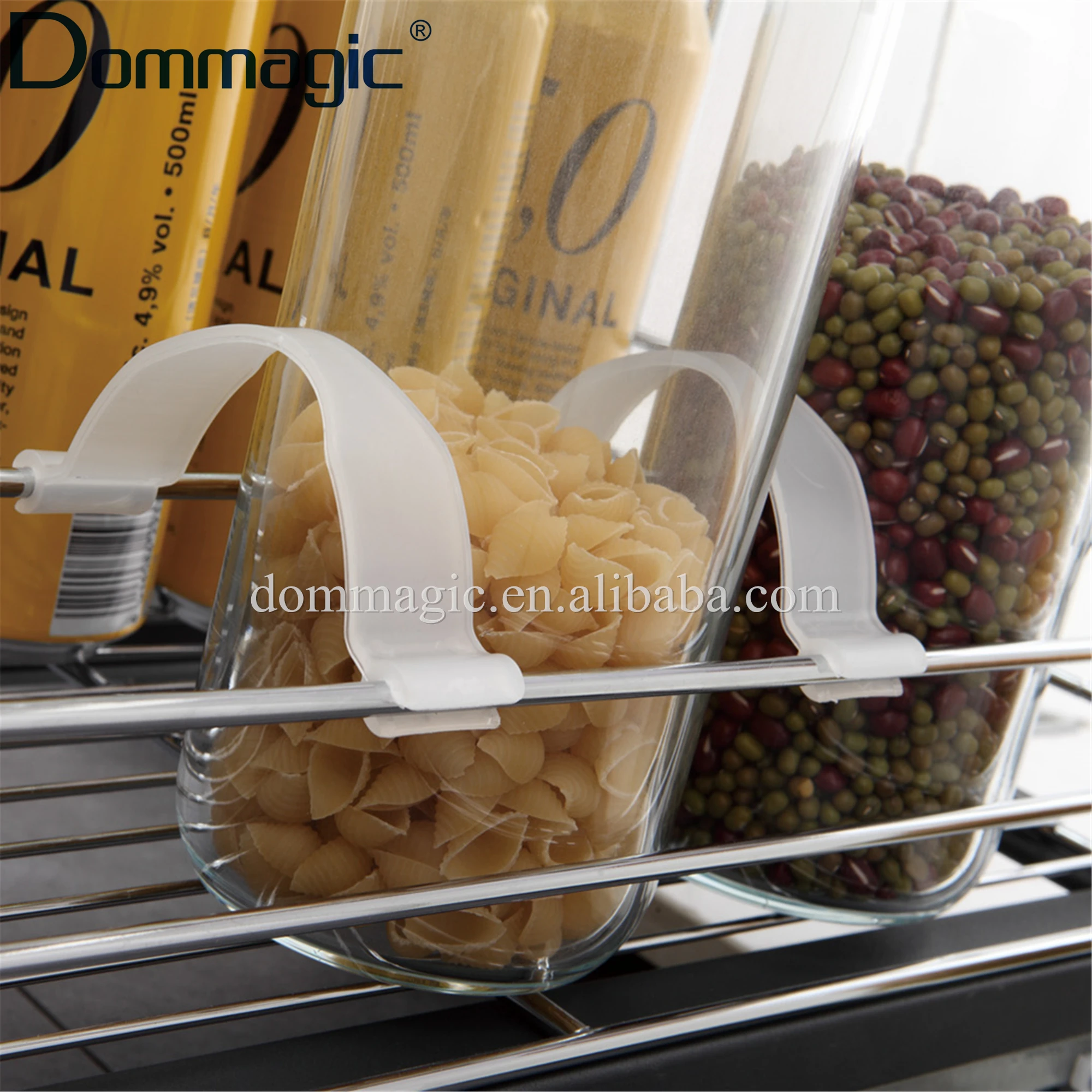 China Manufacturer Kitchen Cabinet Storage 3 Tiers Drawer Basket