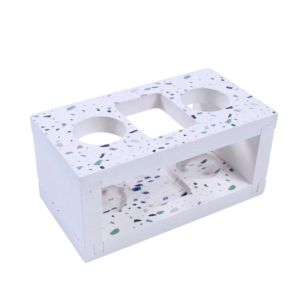 New Diatomite Products Assembled Keep Dry Bathroom Toothbrush Holder