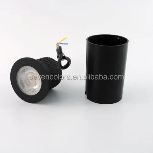 Round IP67 Outdoor Garden Lighting LED Step Light 120V In concrete Recessed (SC-F112A)