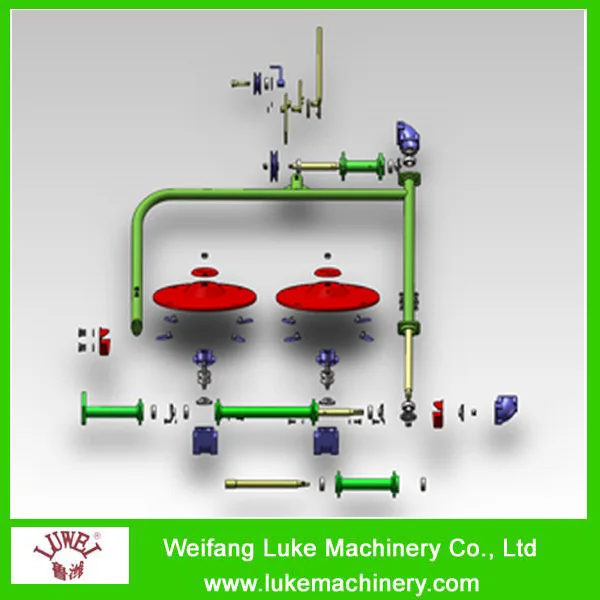 китайская косилка для мотоблока
