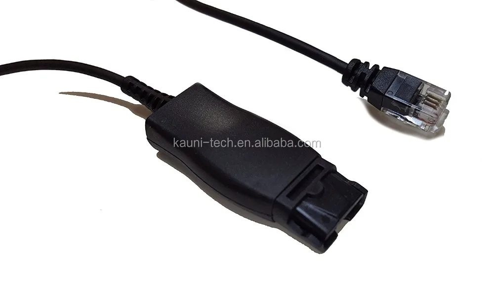 Лидер продаж адаптер RJ9 RJ11 QD для гарнитуры Plantronics