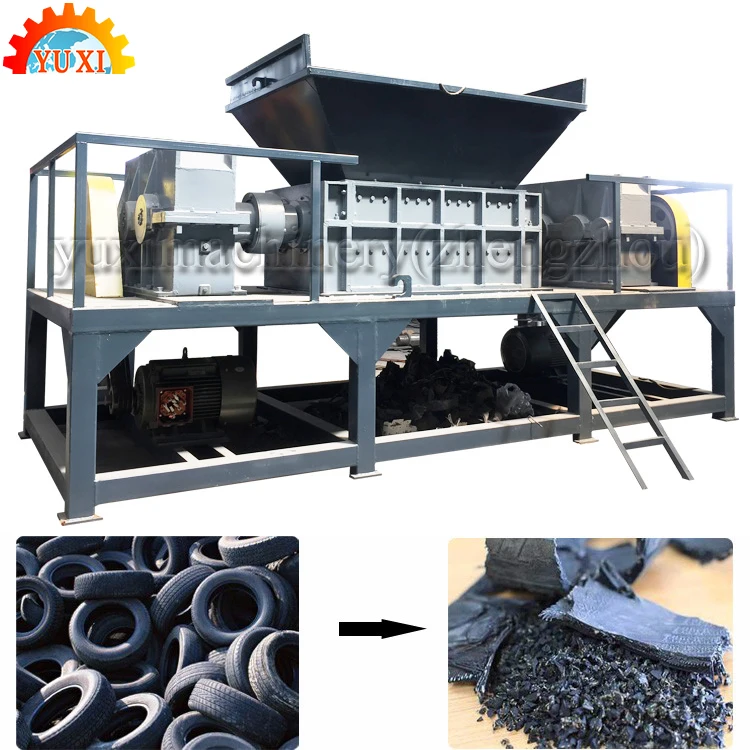 Поставщик машины для измельчения шин, машины для измельчения шин с лезвием SKD11