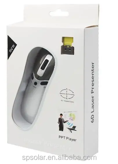 New promotional mouse remote control laser pointer projector 3d laser projector
