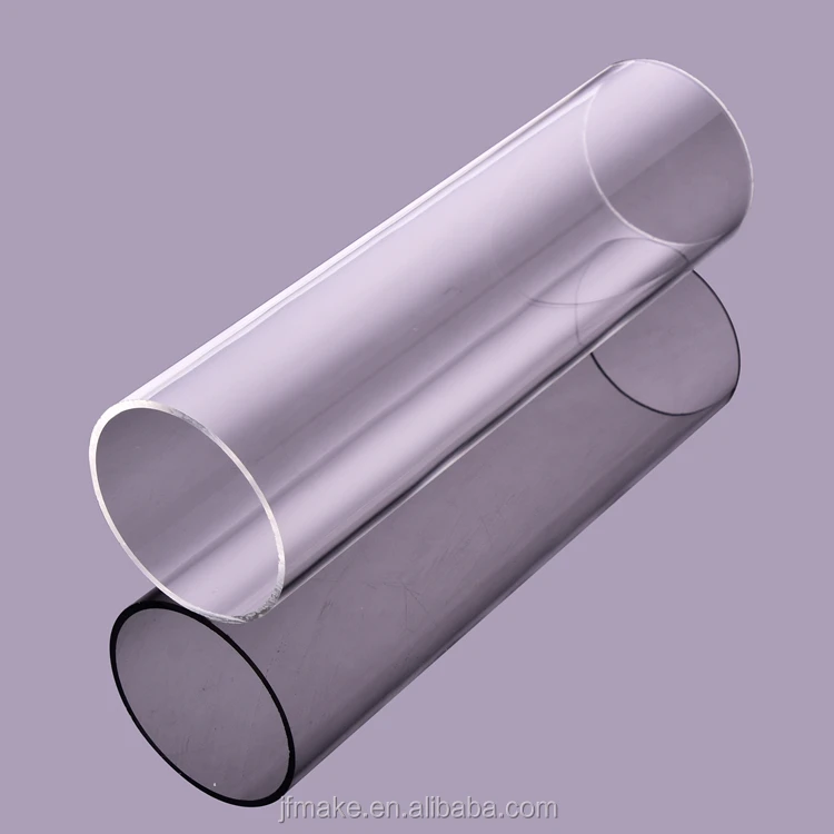 Wholesale Extruded Clear UV Resistant And High Temperature Resistant PMMA Acrylic Tube