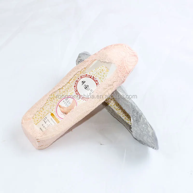 Лучшие модные дизайнерские женские кружевные шелковые носки-лодочки