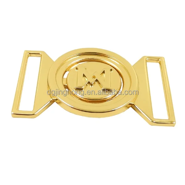 customized letter M belt buckle for swimsuit