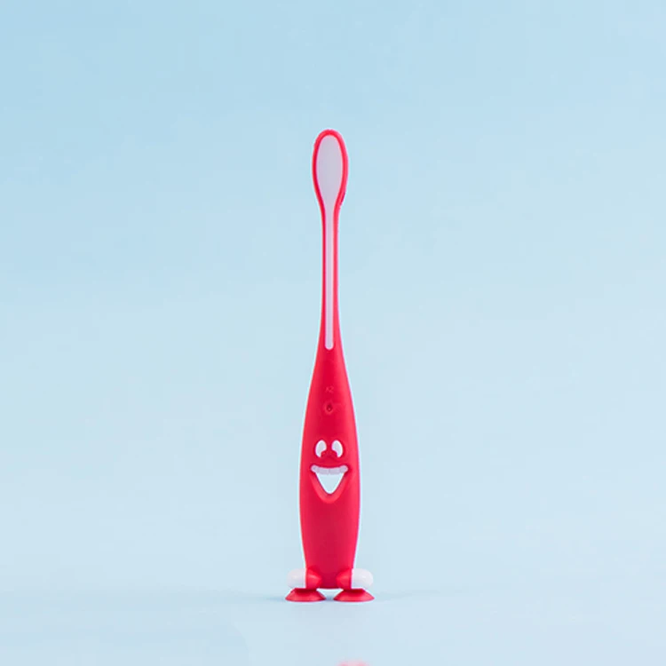 Hot sell cute cartoon style super soft toothbrush children kids brush toothbrush for children