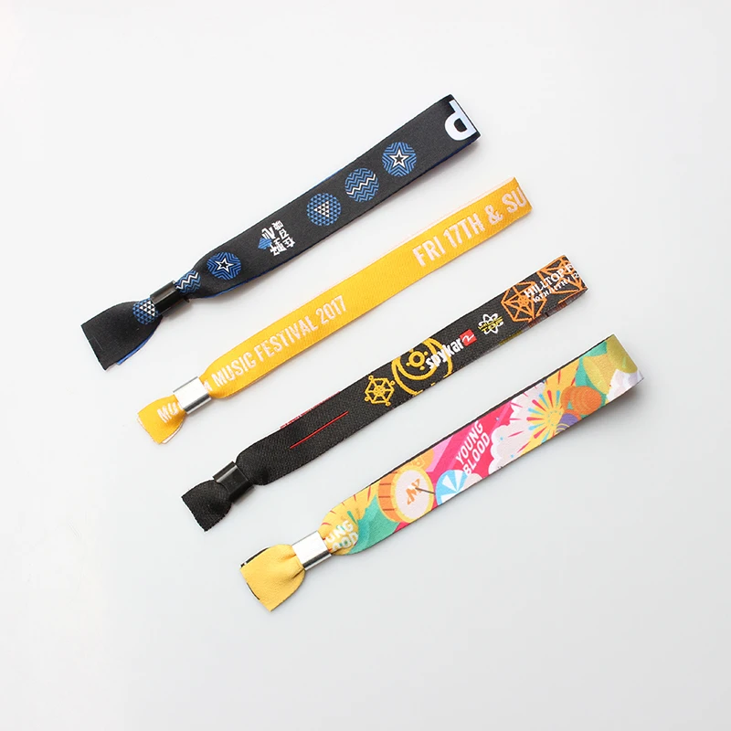 Boy and girl friendship bracelets as giveaway gift items wristband with logo custom