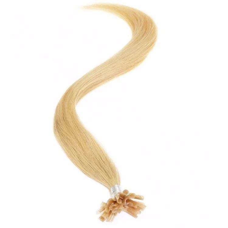 Alibaba Китай высшего качества Российской волосы u Совет платиновый блондин человеческих волос