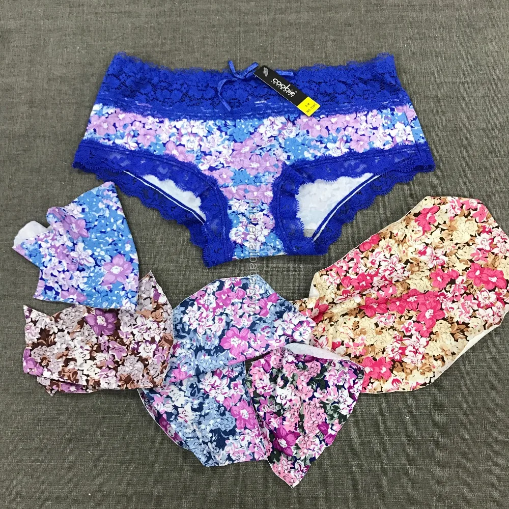 SEXY MATURE PRINTED LACE UNDERWEAR LAIDES PANTY
