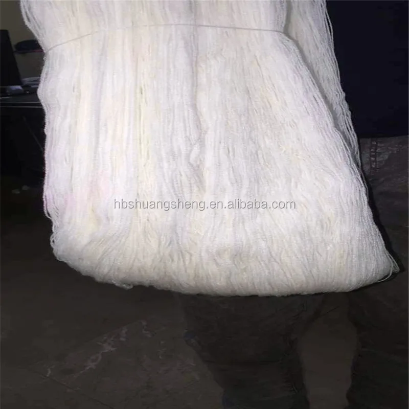 100% Acrylic yarn in NM28/2, 32/2, 36/2 raw white by hanks Quality Choice