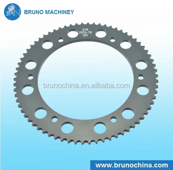 Professional CUSTOMIZED CNC go kart gear go kart rear axle