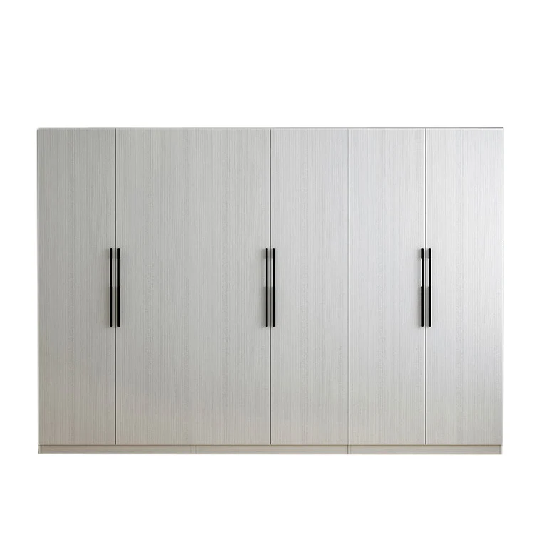 Hot Sale MFC Large Storage 4 Doors modern wardrobe bedroom