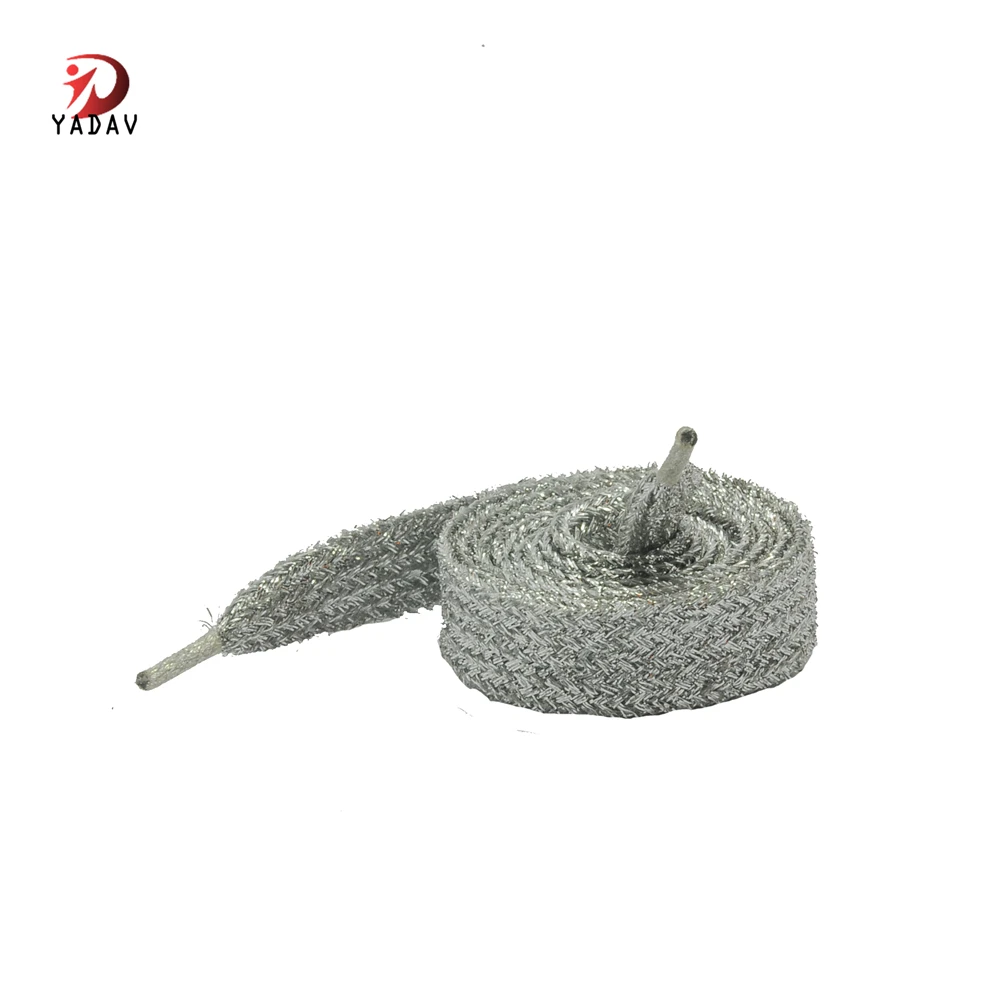 Gradient Glitter Shoe Laces Hockey Brightness Shoelaces Reflective Muti Colors Shoelaces