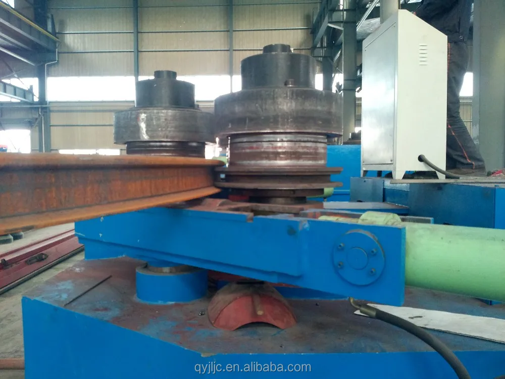 Flange steel bending machine, flat steel bending rolling machine from China