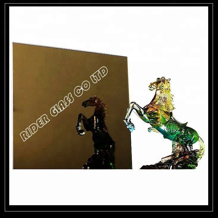 1.8mm-6mm Bathroom Aluminum Wall Mirror and Decorative Silver Mirror Glass