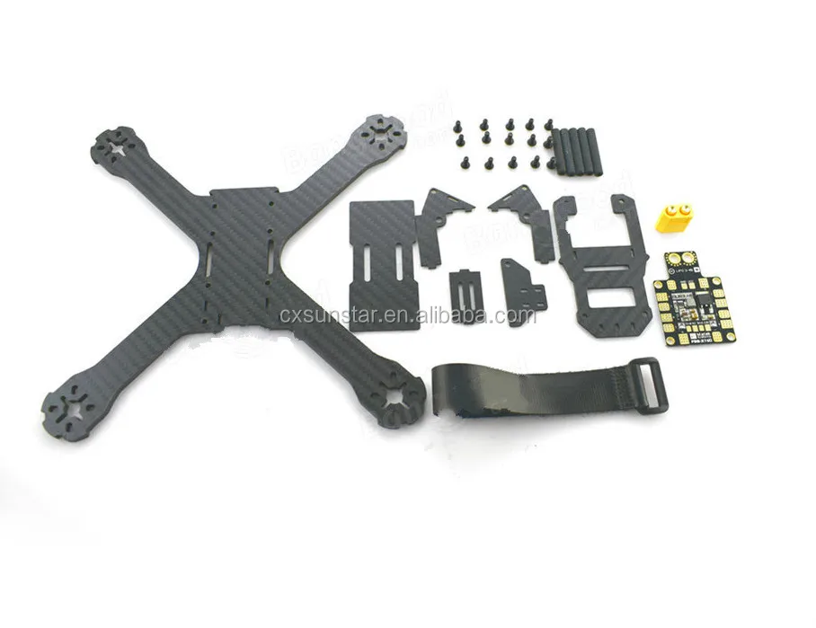 Realacc X210 214mm 3mm/4mm Carbon Fiber FPV Racing Frame